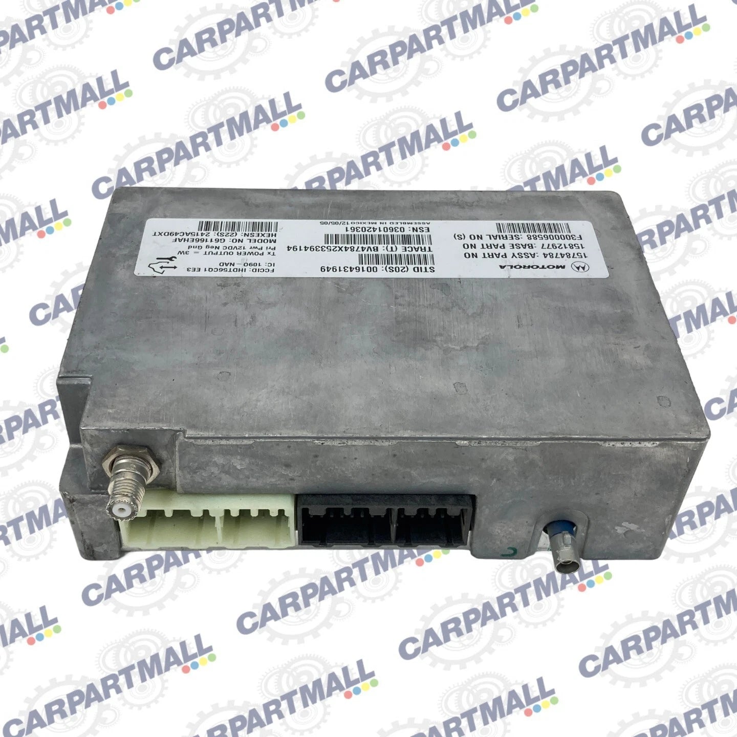 2004-2006 CADILLAC SRX ONSTAR COMMUNICATION CONTROL MODULE MOTOROLA 15784784 OEM