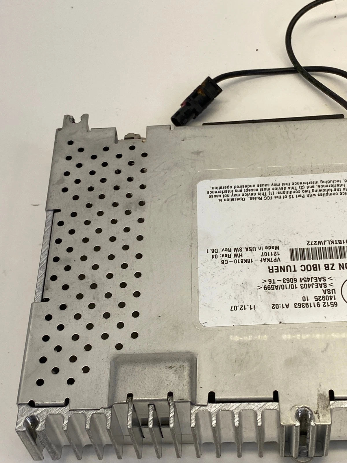 2007 2008 BMW 335XI HD RADIO IBOC TUNER RECEIVER MODULE OEM FACTORY 6512-9119363