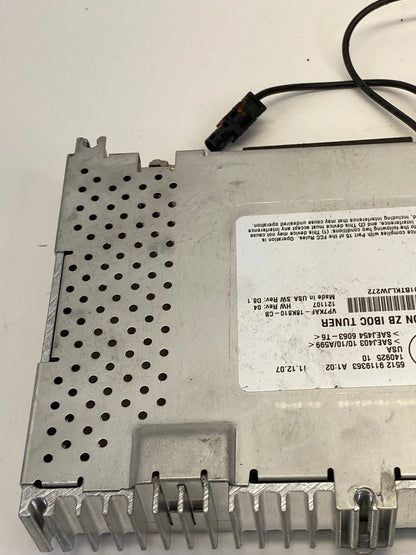 2007 2008 BMW 335XI HD RADIO IBOC TUNER RECEIVER MODULE OEM FACTORY 6512-9119363
