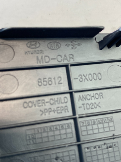 2011-2013 Hyundai Elantra Sedan Rear Seat Belt Anchor Child Cover Trim Plate OEM