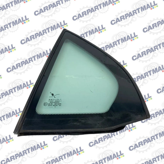 03-11 SAAB 9-3 93 SEDAN REAR LEFT SIDE DOOR WINDOW GLASS VENT QUARTER PANEL OEM