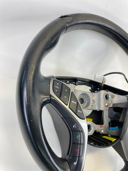 2013-2017 Hyundai Elantra GT Steering Wheel W/ Control Switches Assy OEM