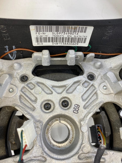 03 04 05 BMW 745i 745Li 760i STEERING WHEEL W AUDIO SWITCH CONTROL SL6761769 OEM