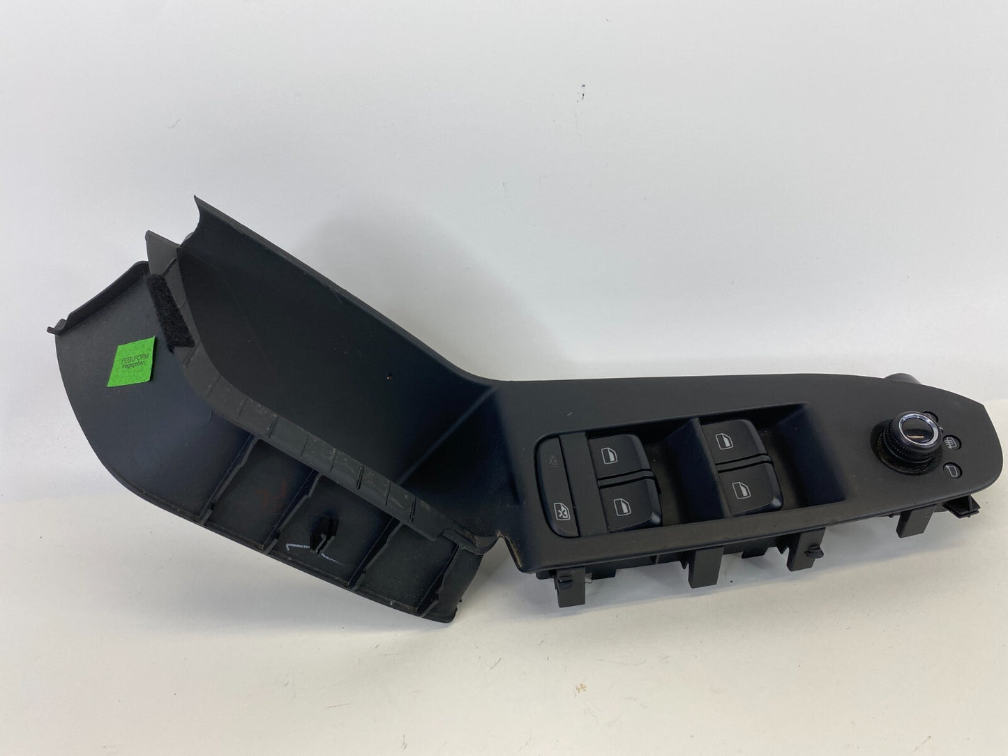 2009-2016 Audi A4 Quattro Front Left Driver Master Window Switch Button W/ Bezel