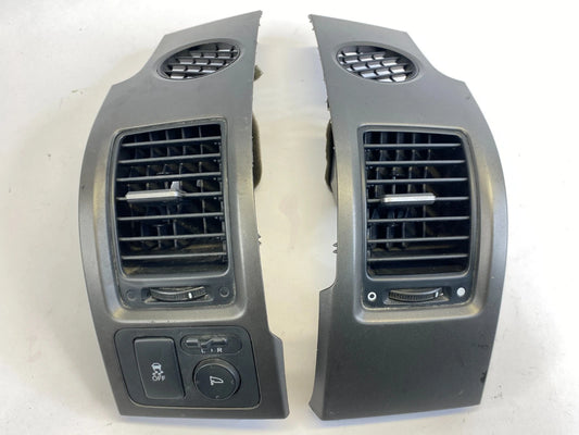 07-11 HONDA CR-V DASH OUTER SIDE A/C AIR VENT SET RIGHT & LEFT W/ MIRROR SWITCH