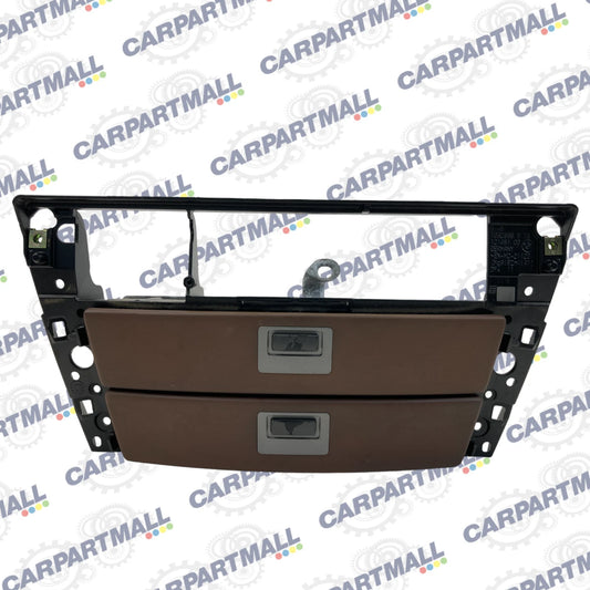 2002-2005 BMW 745I CONSOLE DASH DUAL STORAGE BOX COMPARTMENT TRAY 51457032886
