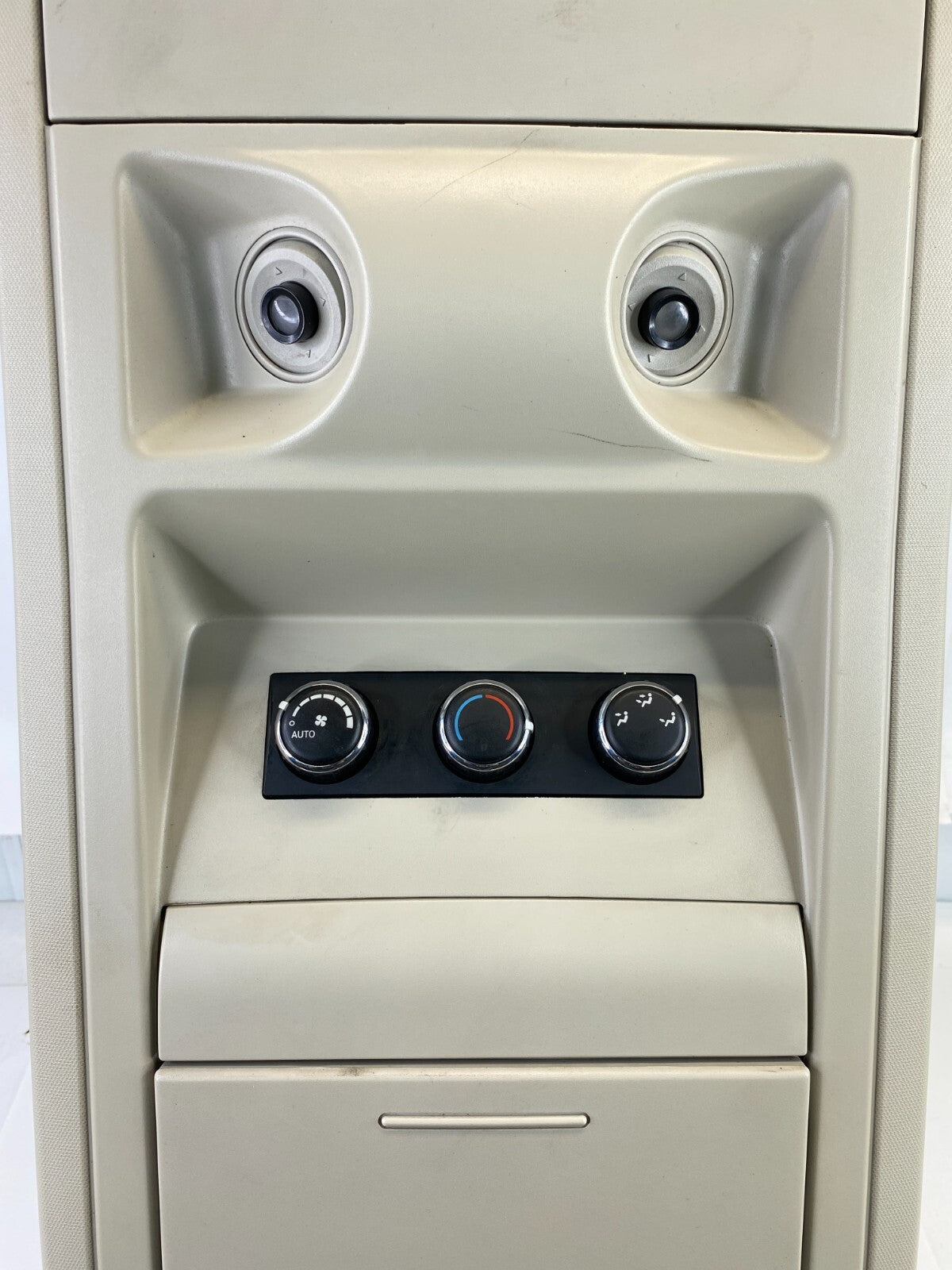 08-16 Chrysler Town & Country Rear Roof Overhead Dual Console w/ Climate Control