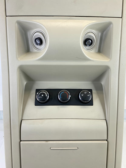 08-16 Chrysler Town & Country Rear Roof Overhead Dual Console w/ Climate Control