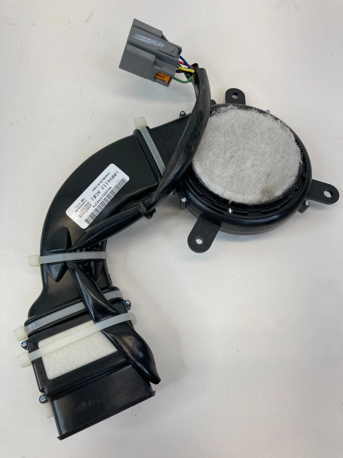 09-15 JAGUAR XF FRONT RIGHT PASSENGER SEAT LOWER BLOWER MOTOR FAN L0096111-AC02
