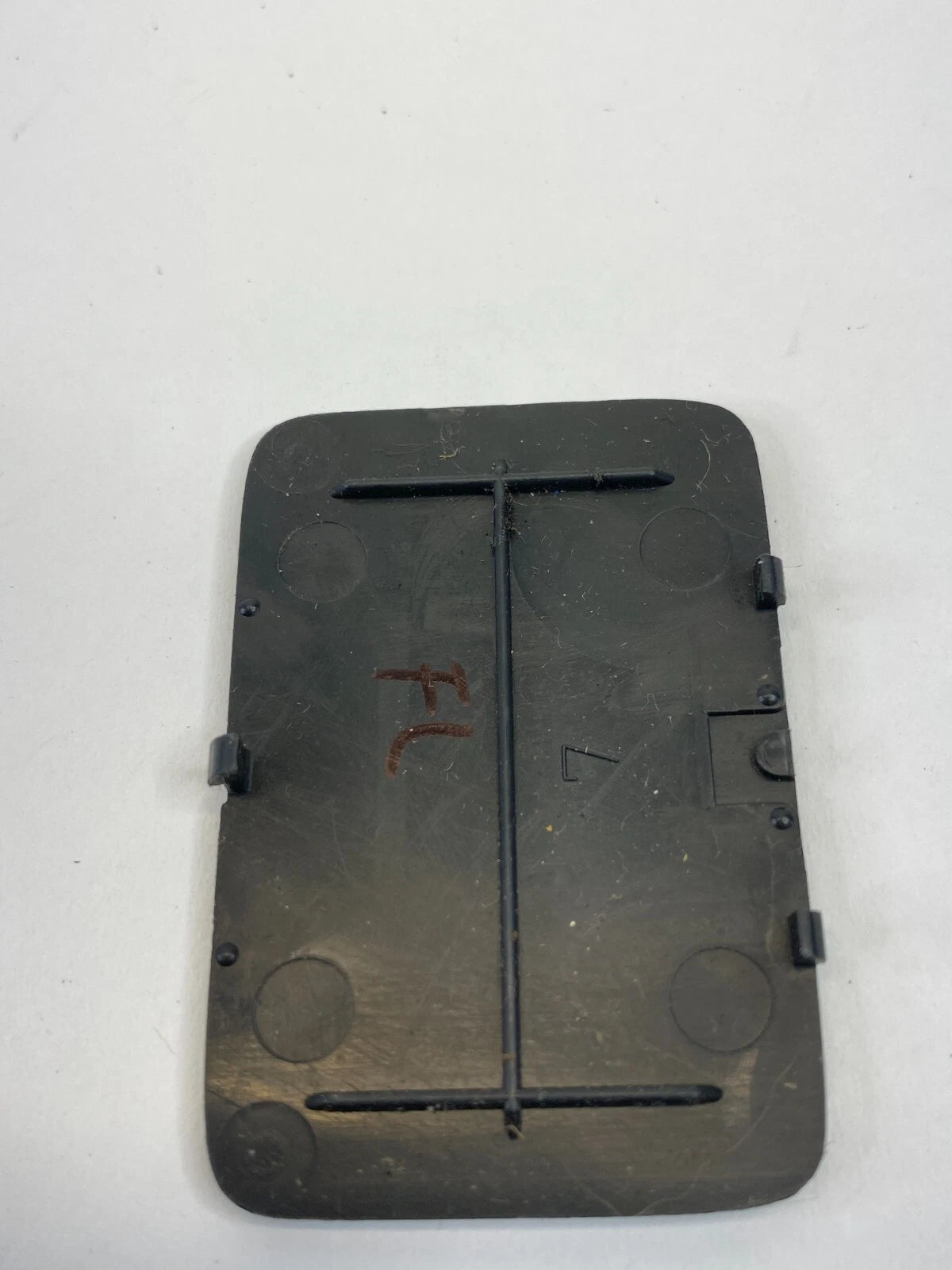 2001-2005 HONDA CIVIC FRONT LEFT DRIVER INSIDE DOOR HANDLE SCREW COVER BLACK OEM