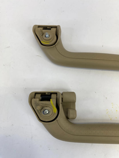 2005-2007 HONDA ODYSSEY INTERIOR REAR ROOF GRAB HANDLE BAR PAIR SET BEIGE OEM