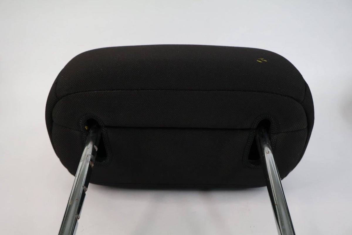 2012 2013 KIA SOUL FRONT HEADREST PAIR BLACK CLOTH DRIVER PASSENGER OEM