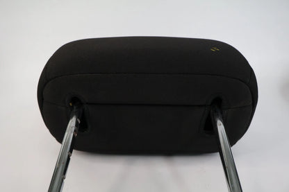 2012 2013 KIA SOUL FRONT HEADREST PAIR BLACK CLOTH DRIVER PASSENGER OEM