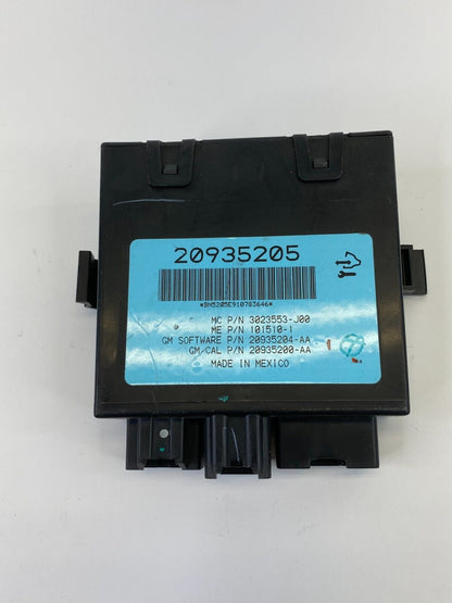 2009-2012 GMC Acadia Power Liftgate Tailgate Control Module Unit 20935205 OEM