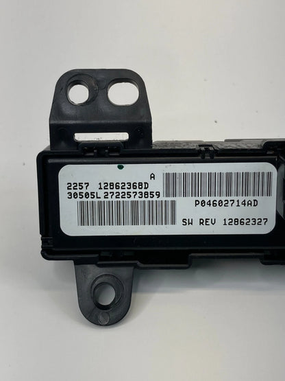 07-09 DODGE CALIBER EMERGENCY HAZARD WARNING LIGHT CONTROL SWITCH 04602714AD OEM