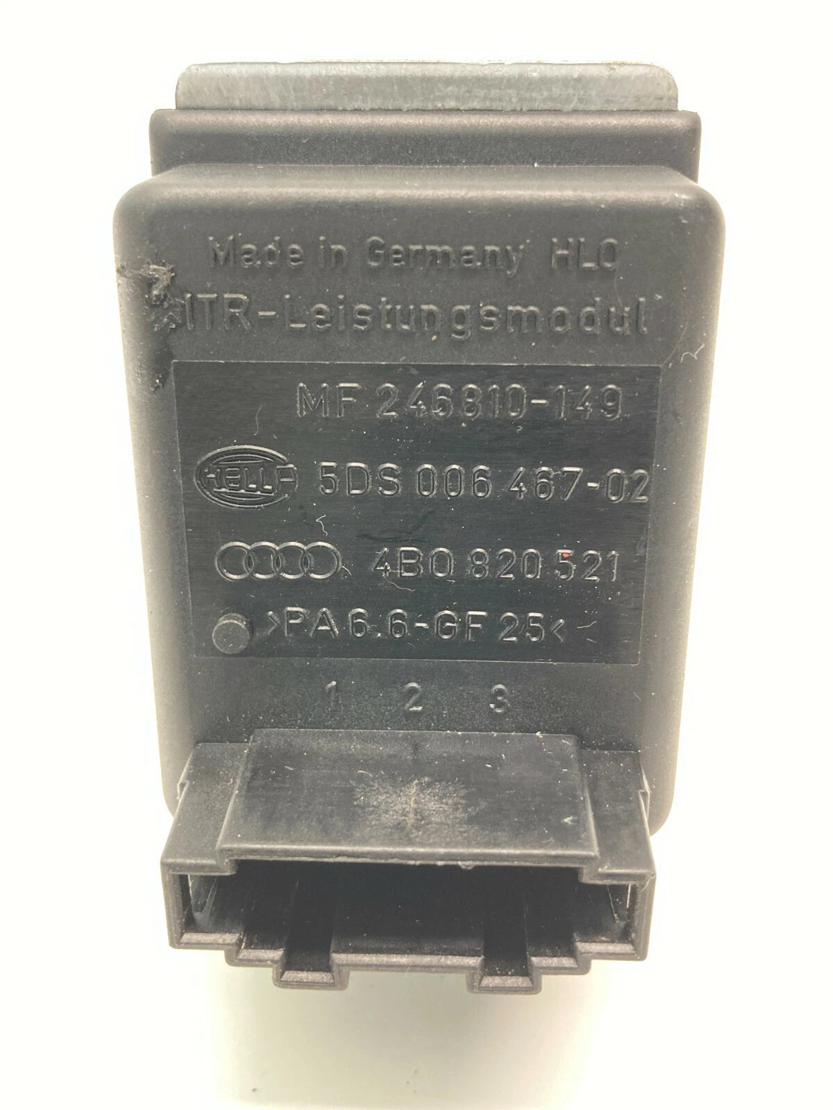 1998-2005 AUDI A6 ALLROAD QUATTRO AC HEATER BLOWER MOTOR RESISTOR CONTROL MODULE
