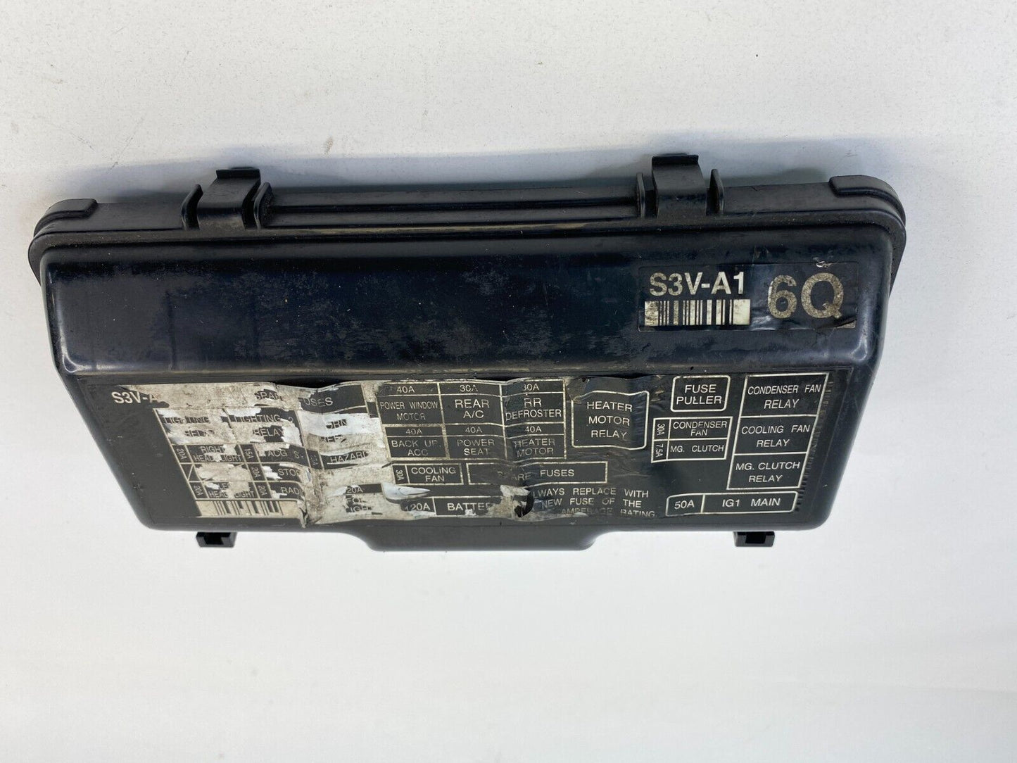 2001-2006 Acura MDX 3.5L V6 Fuse Box Fusebox Upper Cap Lid Cover S3V-A1 OEM