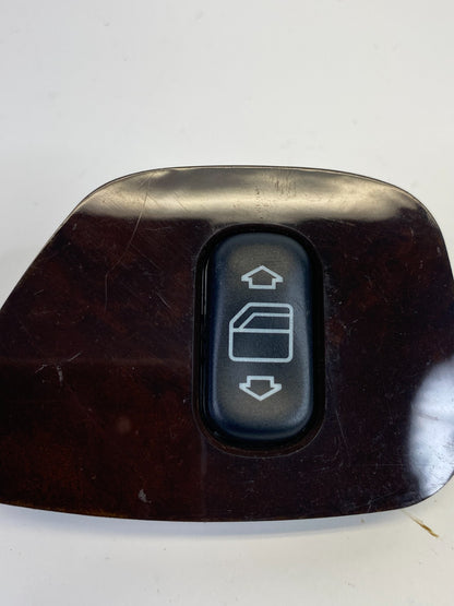 98 99 00 01 02 Mercedes-Benz E430 Rear Left Side Door Window Switch w/ Bezel OEM