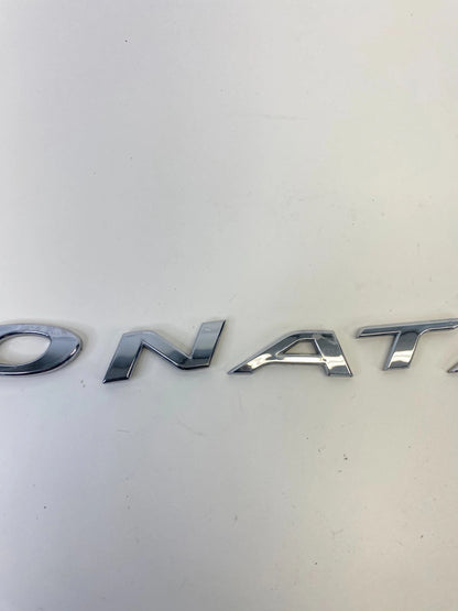 2015 2016 2017 HYUNDAI SONATA REAR TRUNK CHROME BAGDE LETTERS GENIUNE OEM