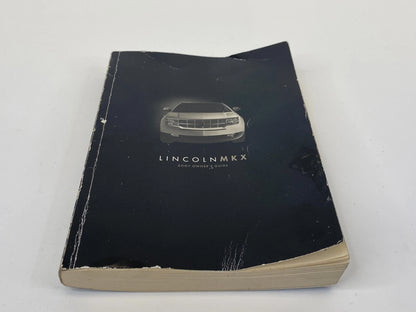 2007 07 LINCOLN MKX OWNERS OWNER'S MANUAL GUIDE BOOK OEM