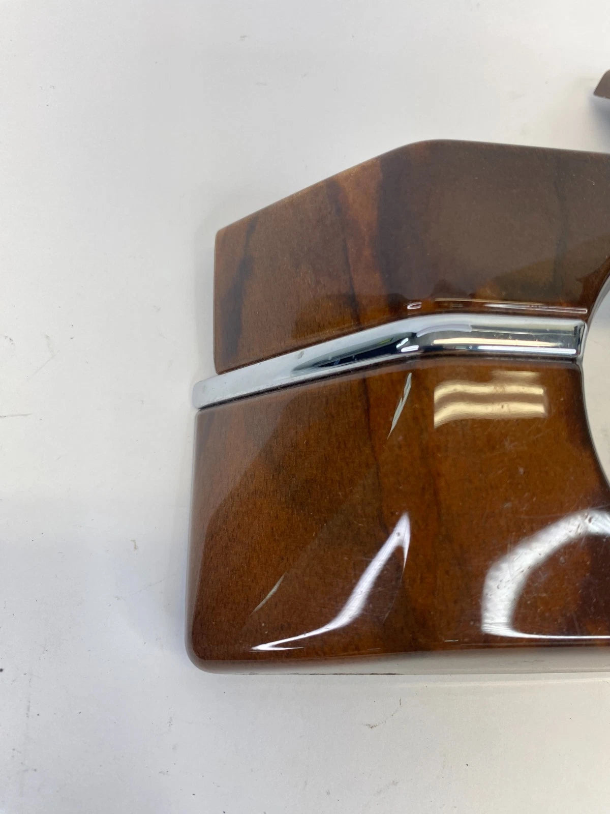 2010-2012 MERCEDES GLK350 DASH IGNITION SWITCH TRIM BEZEL WOOD OEM A2046809007