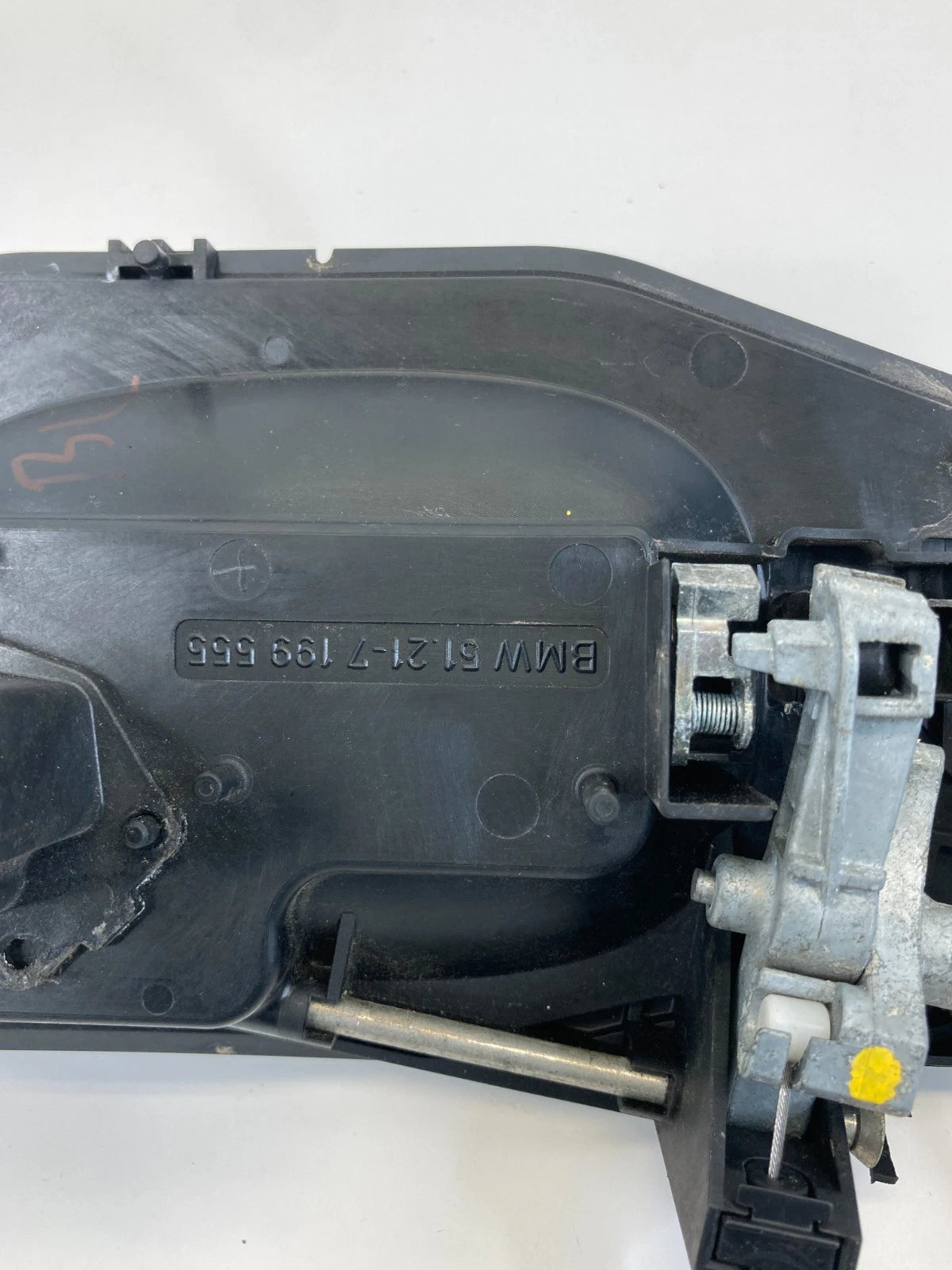 09 10 BMW 535I XDRIVE REAR LEFT EXTERIOR OUTSIDE DOOR HANDLE 51.21-7-199-555 OEM