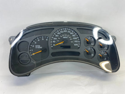 2003-2006 CHEVROLET TAHOE DASH SPEEDOMETER CLUSTER GAUGES 276K MILES 15182146