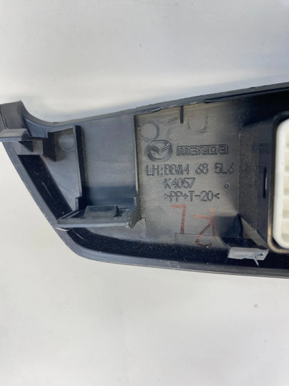 2010-2012 MAZDA 3 SEDAN REAR LEFT SIDE POWER WINDOW CONTROL SWITCH W/ BEZEL OEM