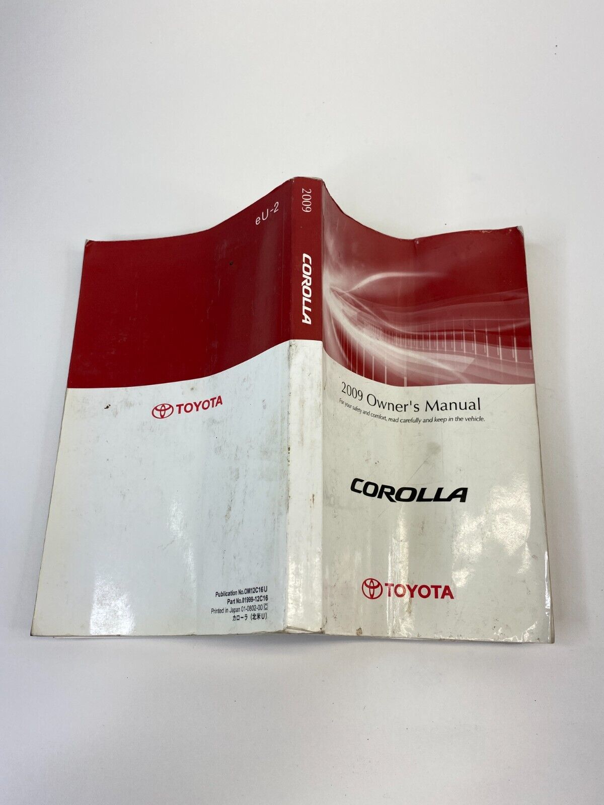 2009 Toyota Corolla Owners Manual Warranty Information Reference Guide Set OEM