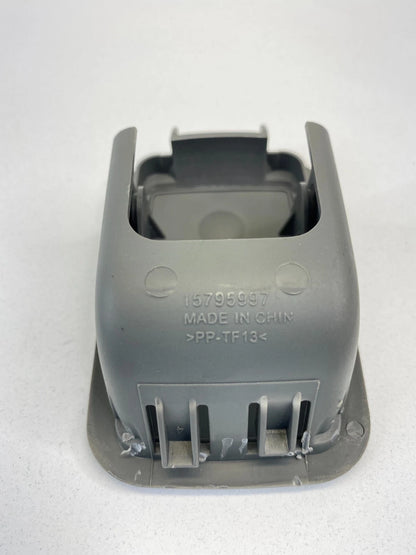 2013-2015 CHEVY MALIBU REAR DECK CHILD SEAT LOWER ANCHOR COVER TRIM OEM 15795997