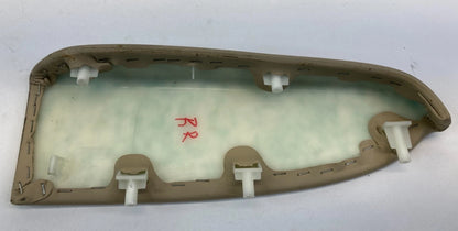 2004 05 2006 ACURA TL REAR RIGHT BACK SIDE INNER DOOR ARMREST ARM REST PAD OEM
