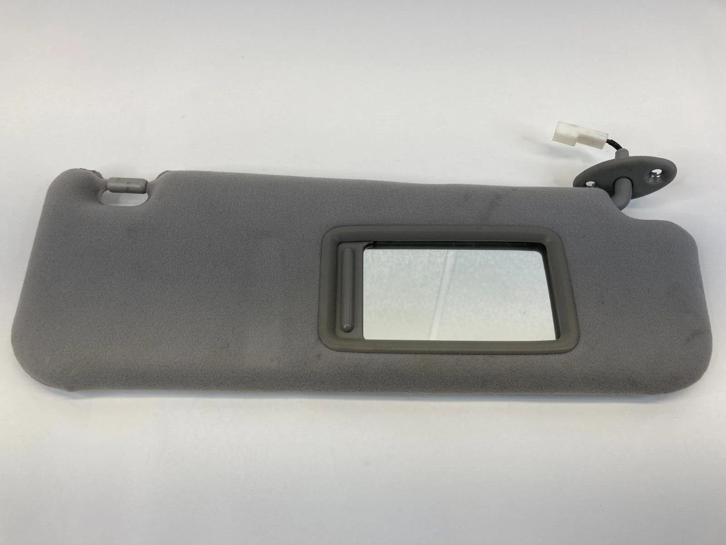 2004-2009 TOYOTA PRIUS PASSENGER RIGHT SUNVISOR SUN VISOR SHADE CLOTH GRAY OEM
