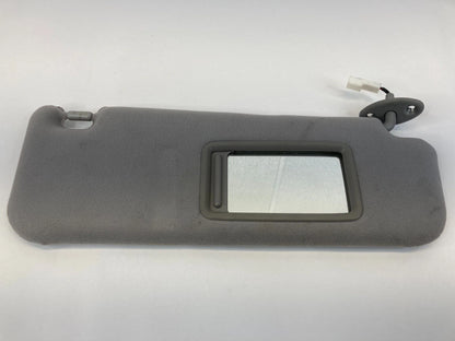 2004-2009 TOYOTA PRIUS PASSENGER RIGHT SUNVISOR SUN VISOR SHADE CLOTH GRAY OEM