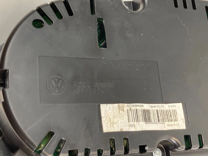 2010-2011 VOLSKWAGEN TIGUAN 2.0L A/T SPEEDOMETER CLUSTER GAUGES 166K MILES OEM