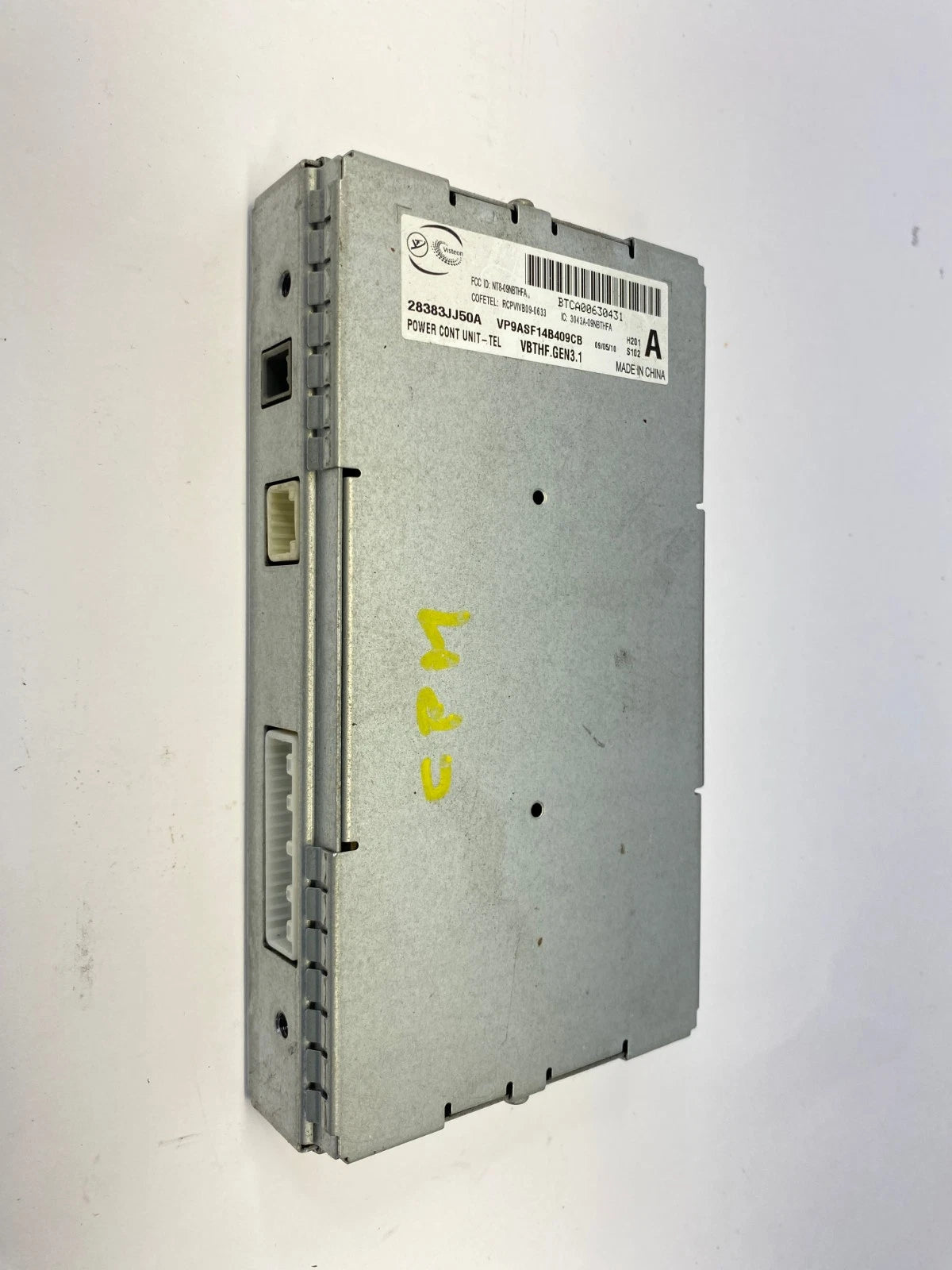 2007-2012 NISSAN MURANO TELEMATICS BLUETOOTH PHONE CONTROL MODULE OEM 28383JJ50A