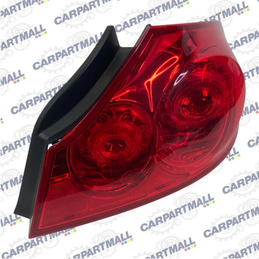 2007 2008 INFINITI G35 09-13 G37 SEDAN TAILLIGHT TAIL LAMP LIGHT RIGHT PASSENGER