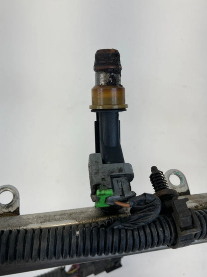2002-2005 CHEVROLET TRAILBLAZER 4.2L L6 FUEL INJECTOR RAIL W/ INJECTORS OEM