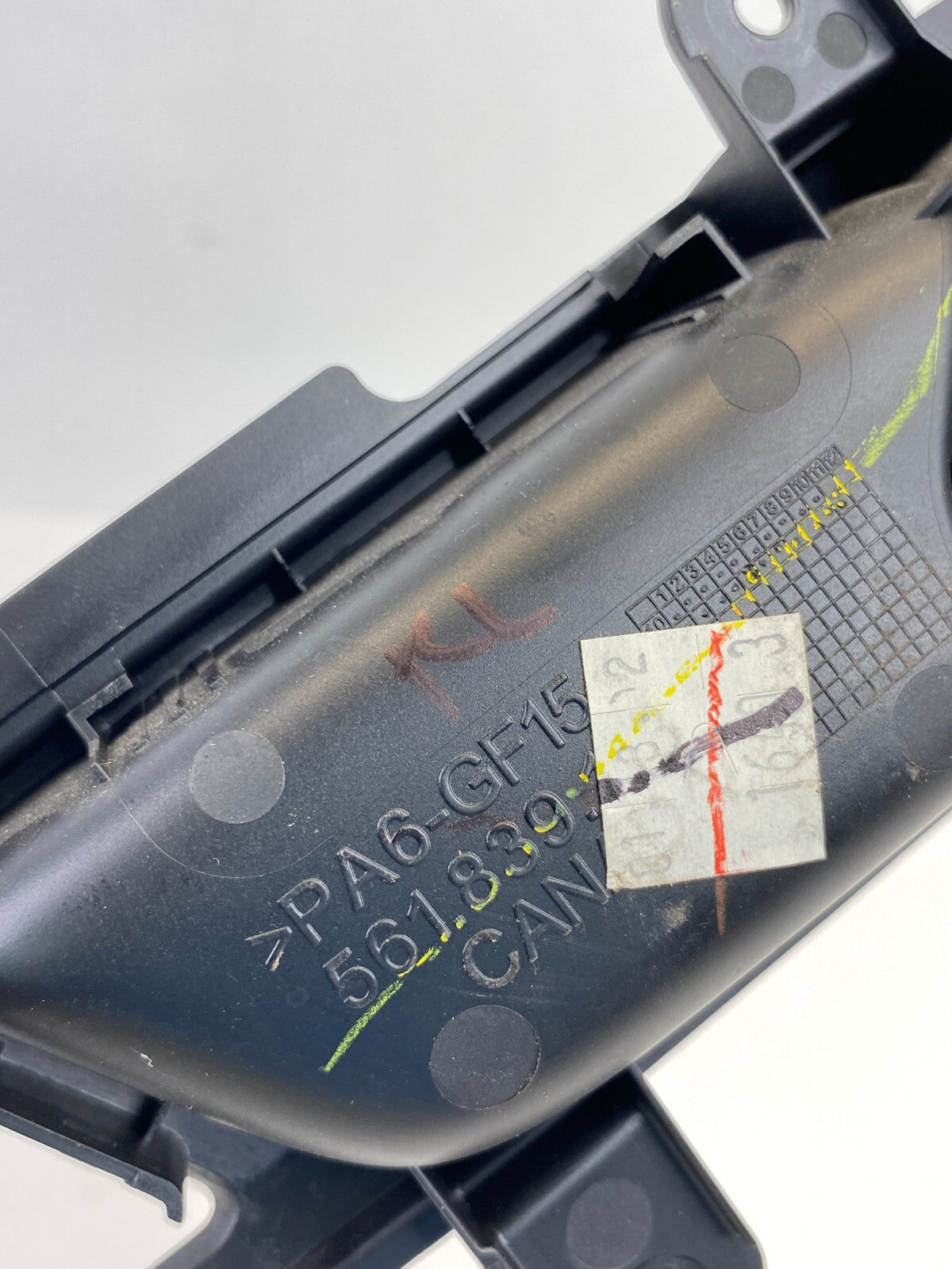 2012-2015 Volkswagen Passat Rear Left Side Interior Door Handle 561839019 OEM