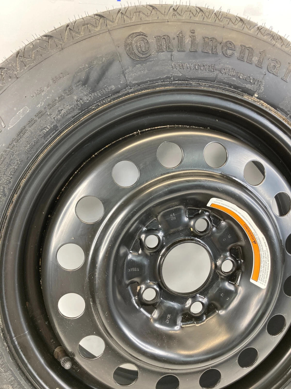 07-12 NISSAN ALTIMA SEDAN SPARE TIRE WHEEL RIM COMPACT DONUT 135/90R16 16" OEM