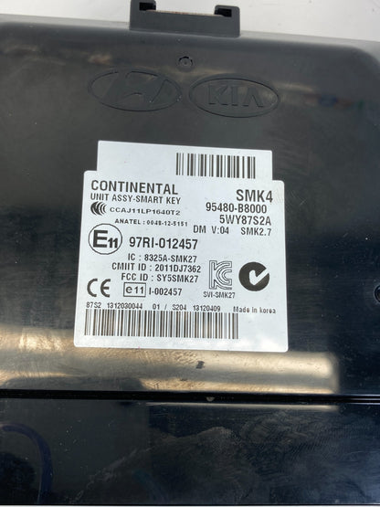 2013 2014 Hyundai Santa Fe 3.3L Smart Key Computer Control Module 95480-B8000