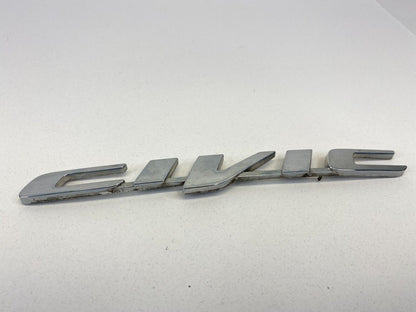 2013-2015 Honda Civic LX Sedan Rear Trunk Emblem Civic Logo Symbol Nameplate OEM