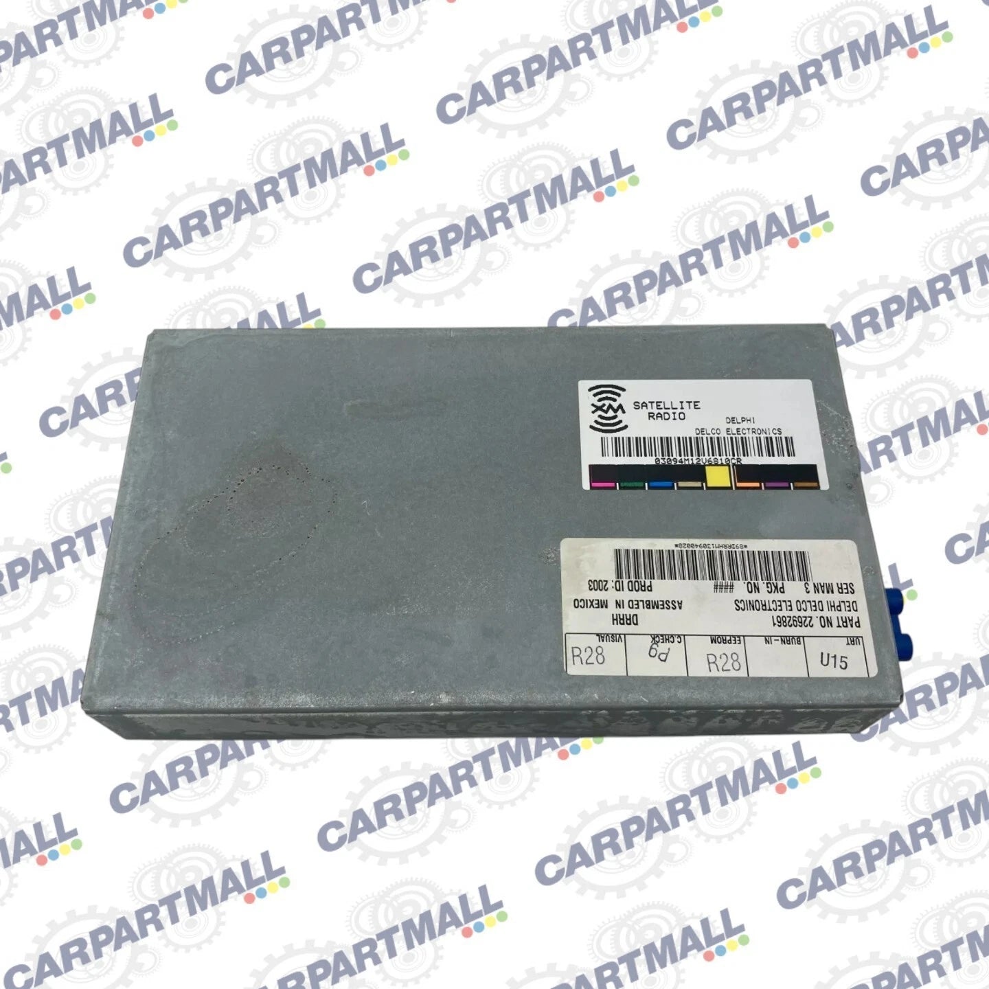03 04 CHEVROLET IMPALA SATELLITE RADIO RECEIVER OPTION CONTROL MODULE 22692861