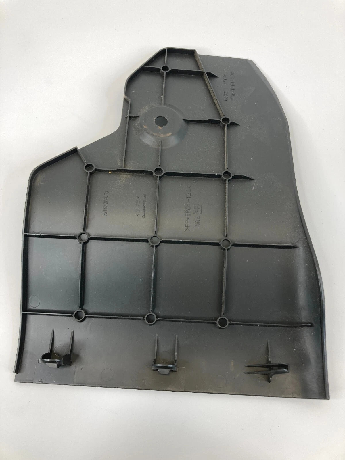 09-14 NISSAN CUBE LEFT DRIVER SIDE DASH LOWER COVER TRIM PANEL 68921-1FC0A OEM