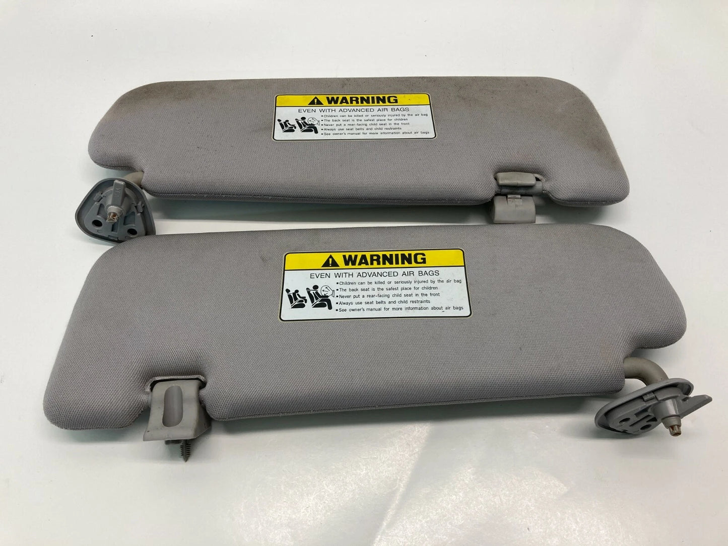 11-14 HYUNDAI SONATA DRIVER & PASSENGER SUNVISOR LEFT RIGHT SUN VISOR SET PAIR