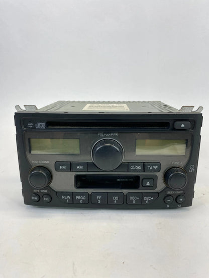 2003-2005 HONDA PILOT DASH AUDIO AM/FM CD CASSETTE RADIO UNIT 39100-S9V-A110