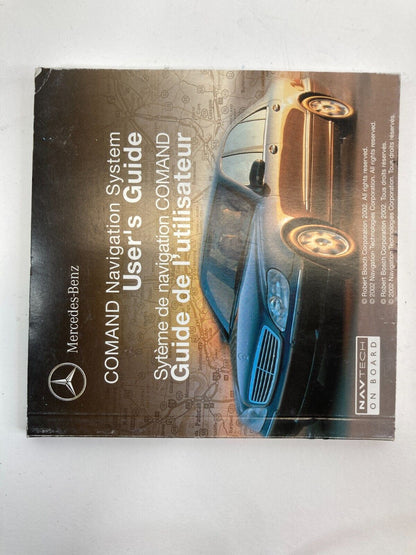 2003 Mercedes-Benz E-Class Owners Operator's Manual Consumer Info Warranty Book