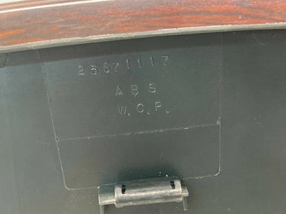 2000-2005 CADILLAC DEVILLE SEDAN 4.6L V8 AUTO SPEEDOMETER BEZEL TRIM WOODGRAIN
