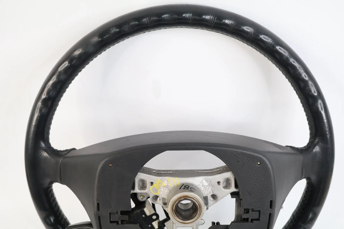 2003 2004 2005 TOYOTA 4RUNNER STEERING WHEEL W/ CRUISE CONTROL BLACK LEATHER OEM