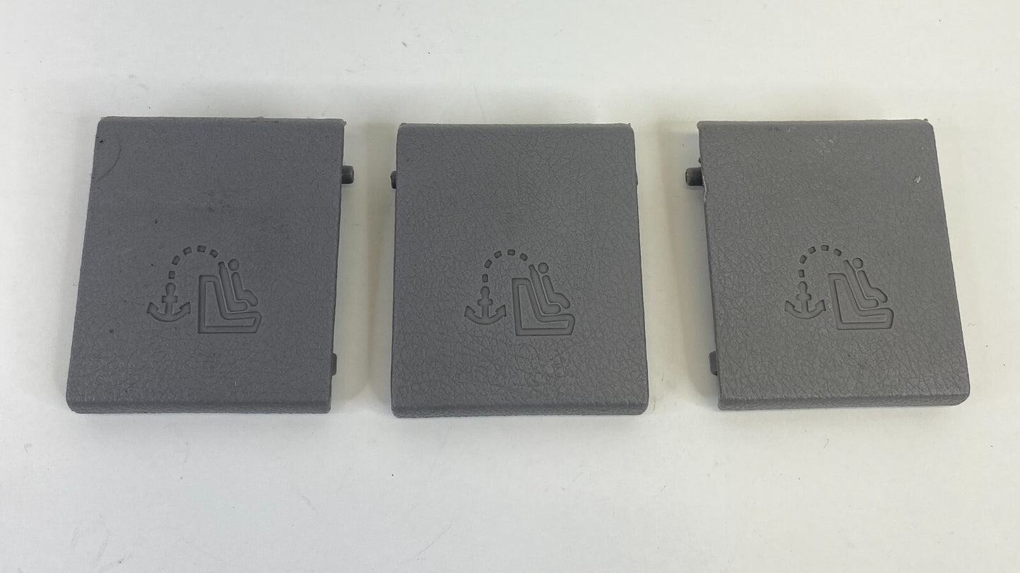 07-11 Toyota Camry Rear Back Seat Child Anchor Restrain Cover Cap Trim Set of 3