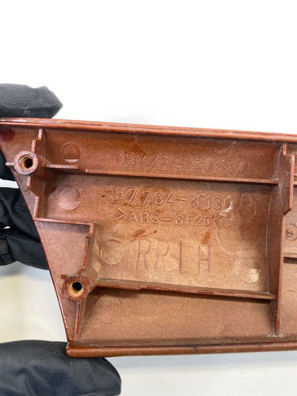 98-05 Lexus GS300 Rear Left Side Door Panel Wood Trim Molding 67784-30130 OEM